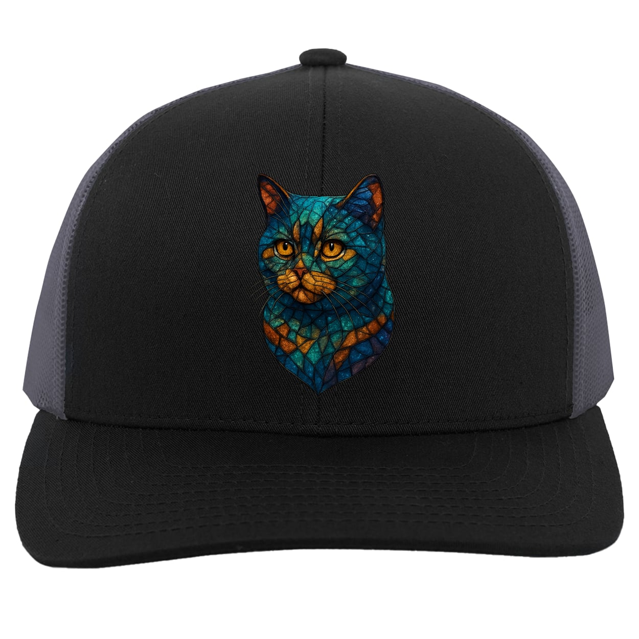 104C Trucker Snap Back - Black/Graphite
