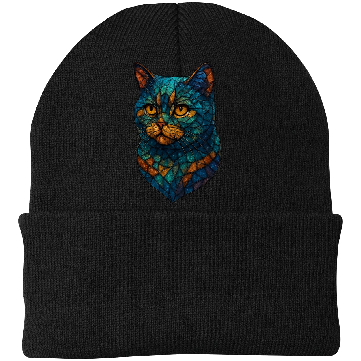 CP90 Port & Company Knit Beanie - Black