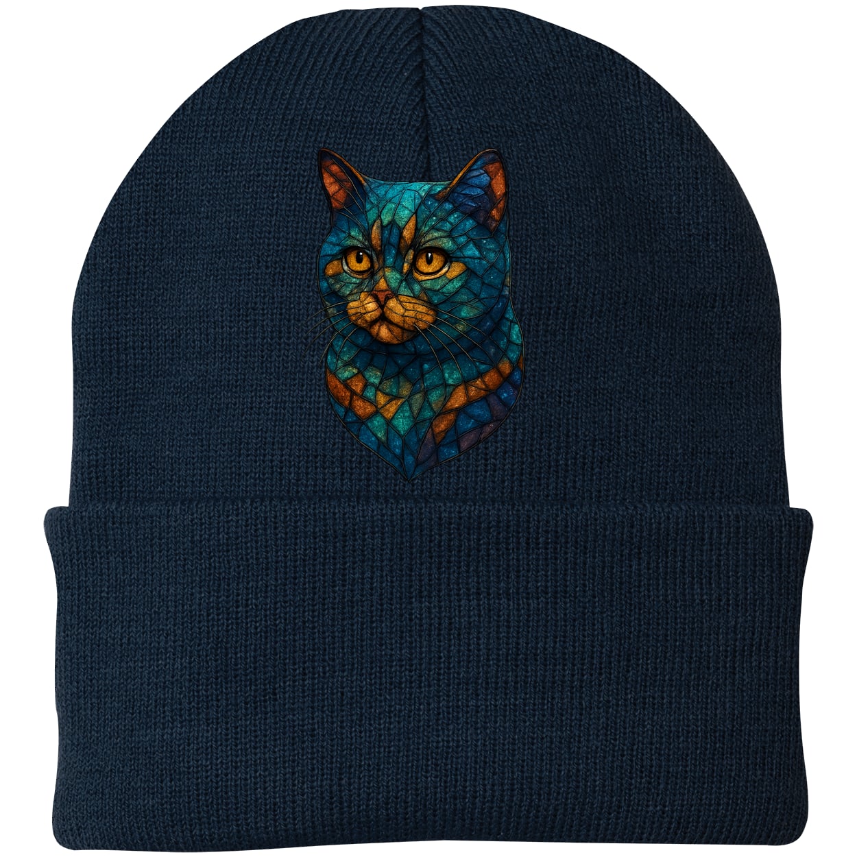 CP90 Port & Company Knit Beanie - Navy