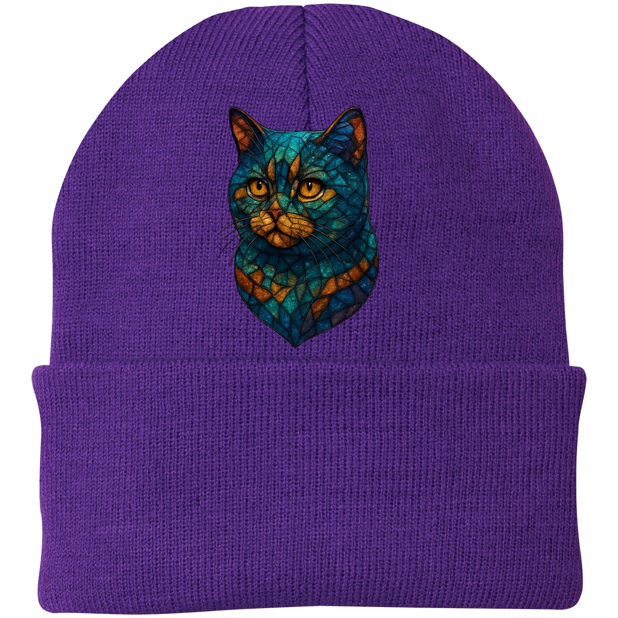 CP90 Port & Company Knit Beanie - Athletic Purple