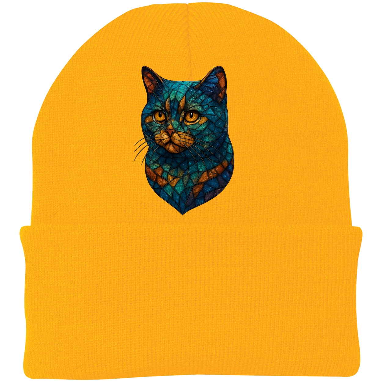 CP90 Port & Company Knit Beanie - Athletic Gold