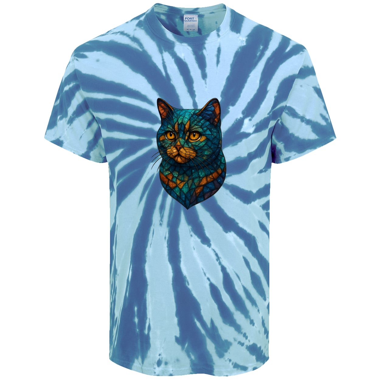 PC147 Port & Company Tie-Dye Tee - Royal