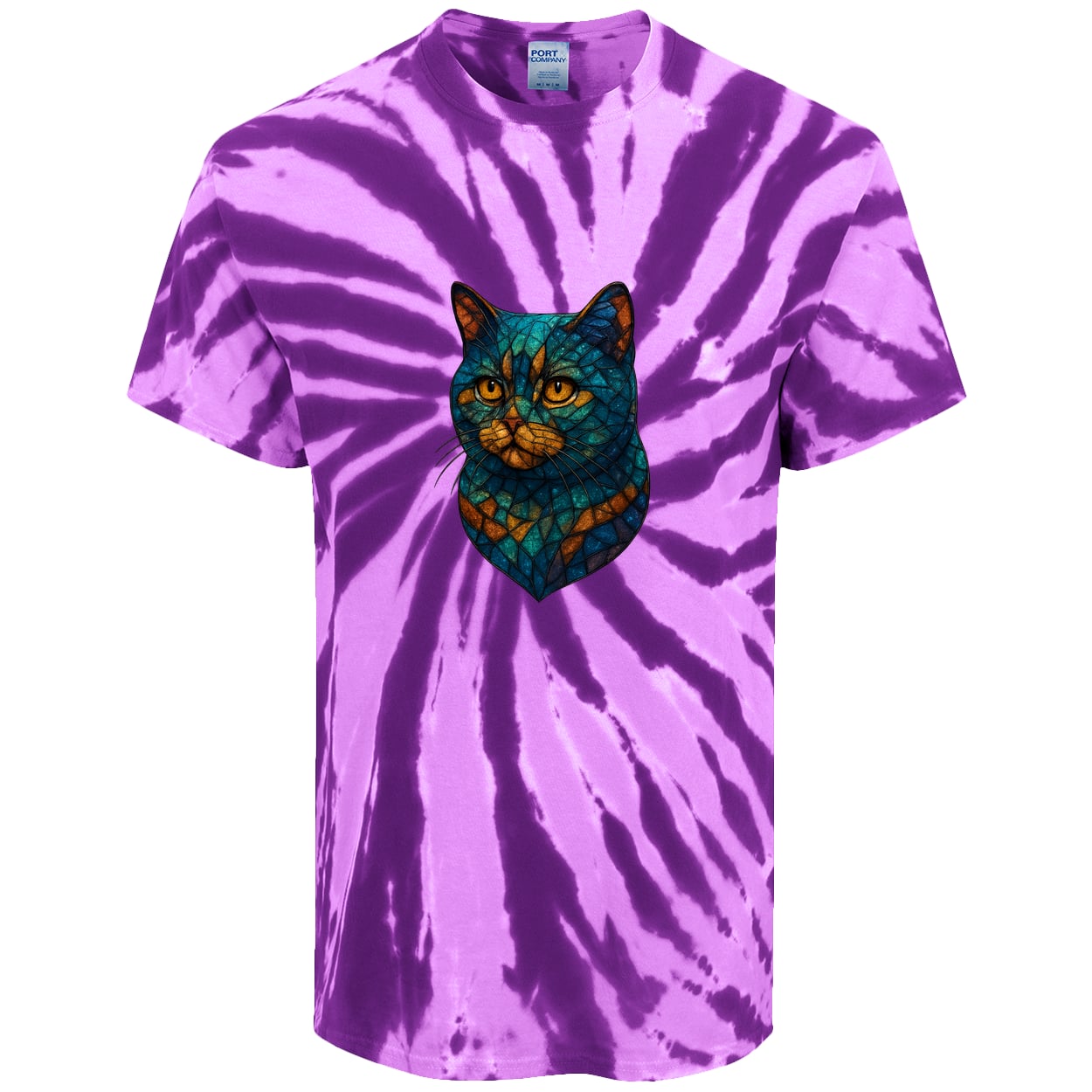 PC147 Port & Company Tie-Dye Tee - Purple