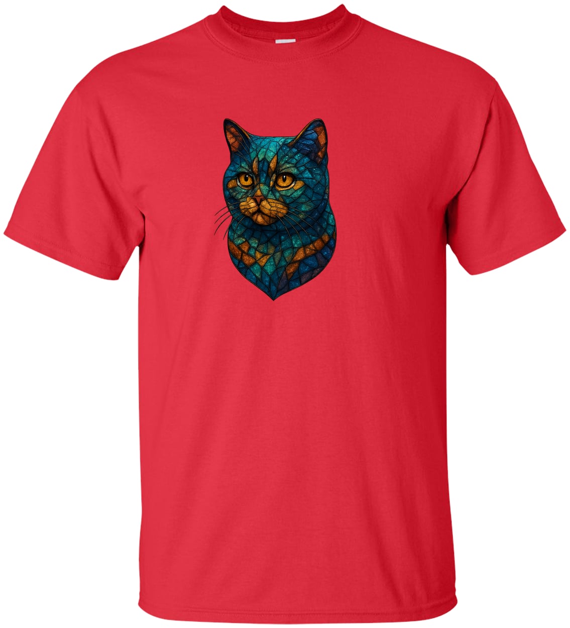G200T Gildan Mens Tall Ultra Cotton Tee - Red