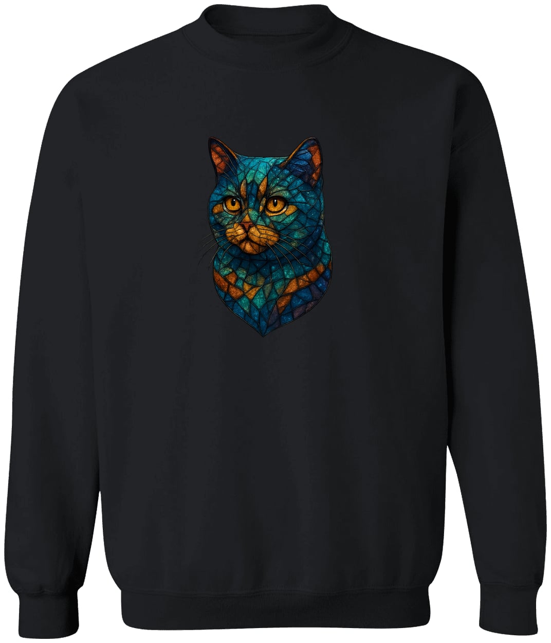 G180 Gildan Crewneck Pullover Sweatshirt - Black
