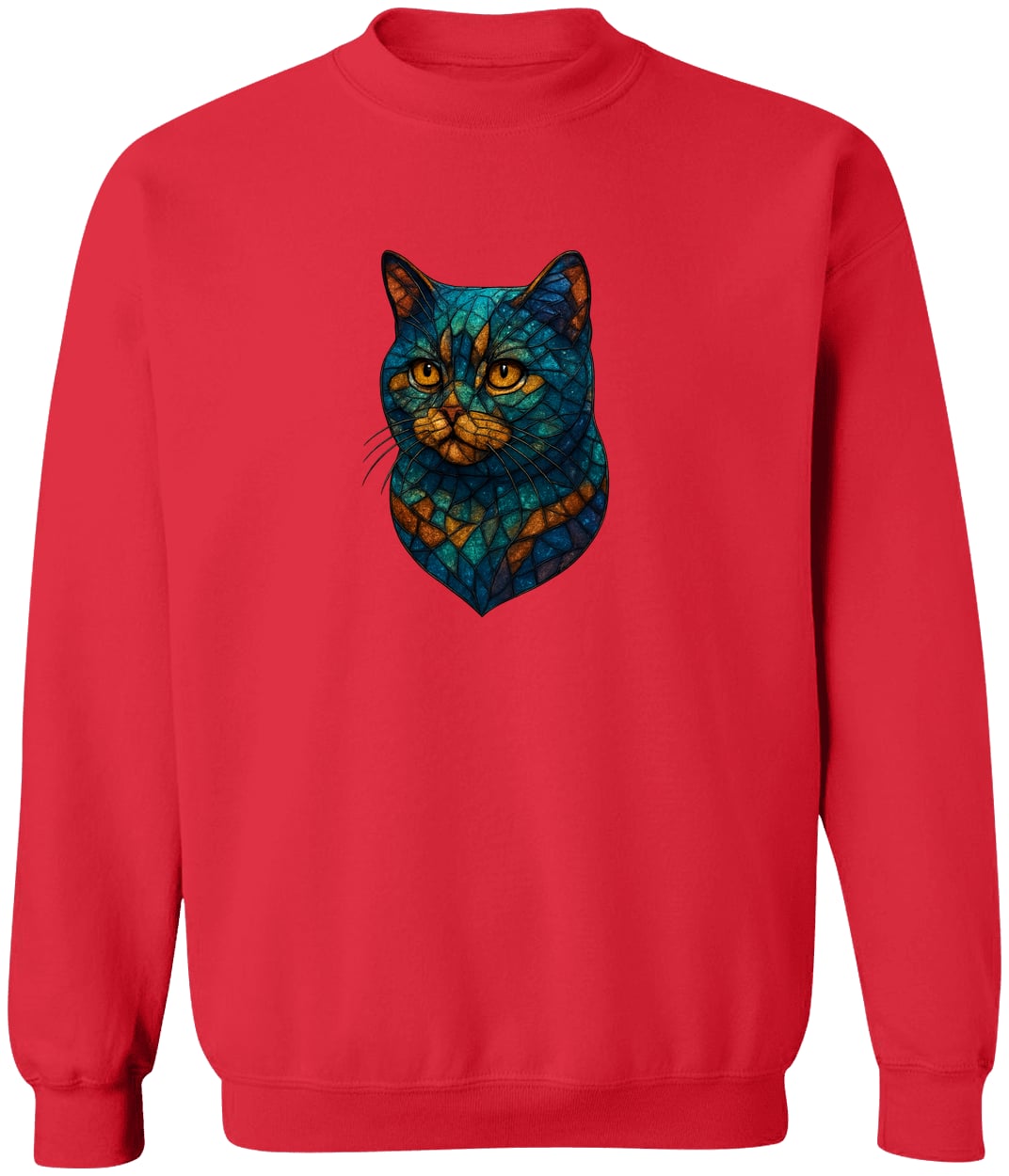G180 Gildan Crewneck Pullover Sweatshirt - Red