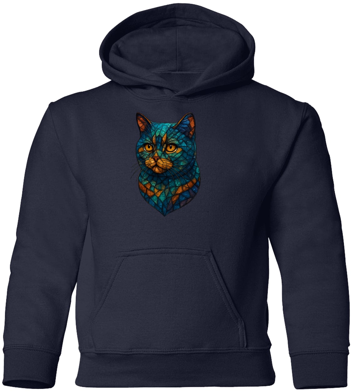 G185B Gildan Youth Pullover Hoodie - Navy