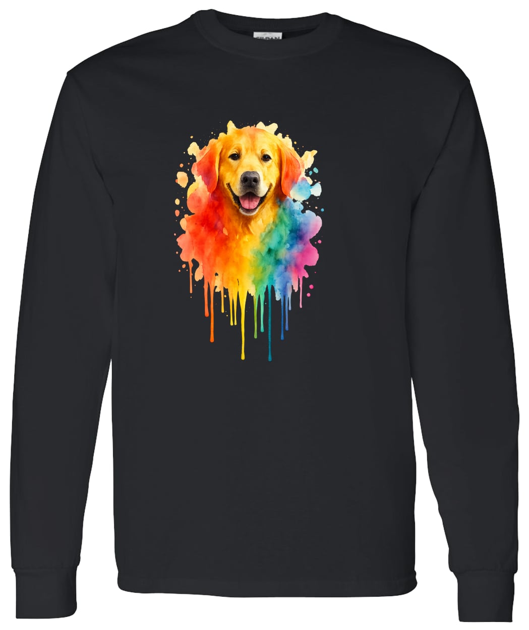 G540 LS T-Shirt 5.3 oz. - Black