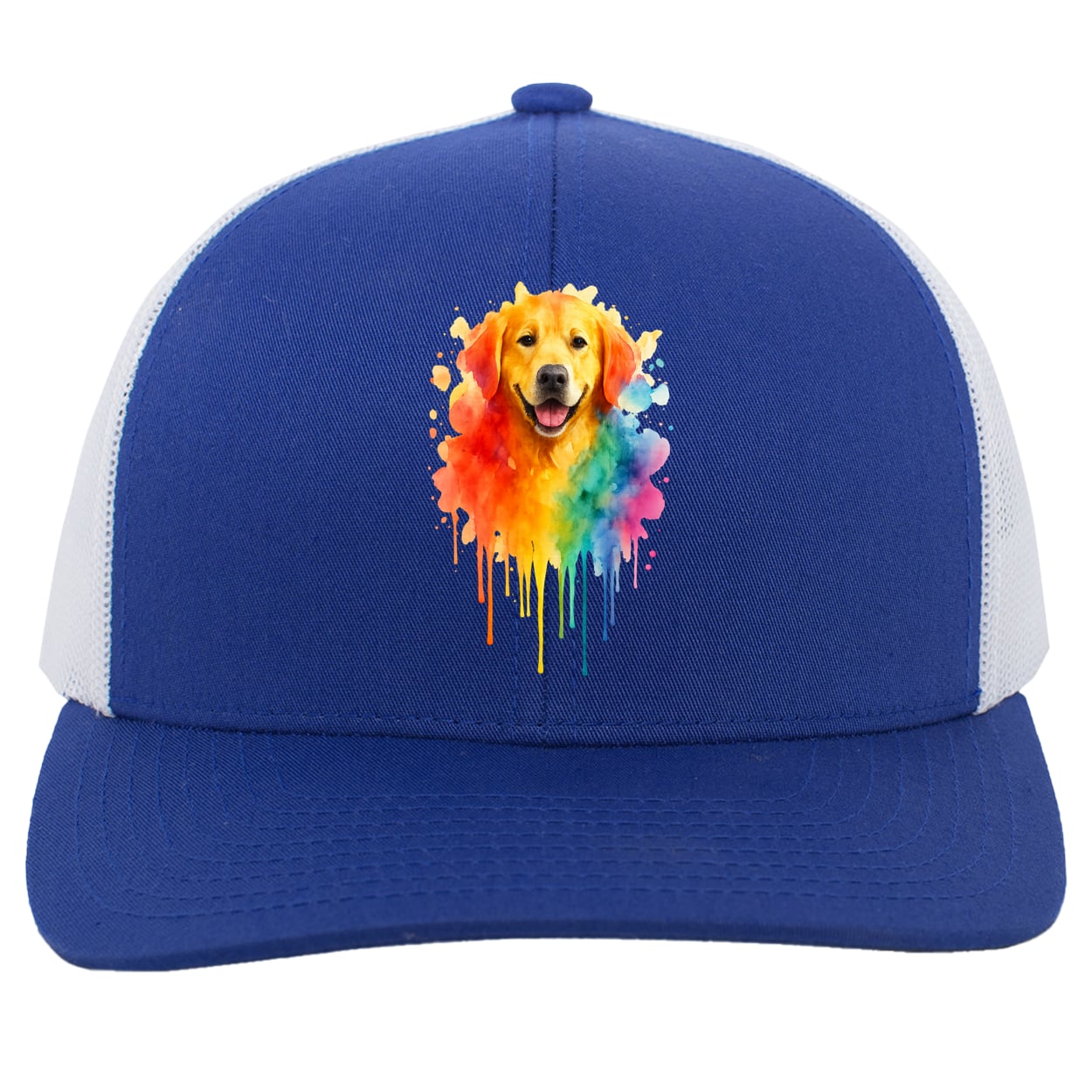 104C Trucker Snap Back - Royal/White