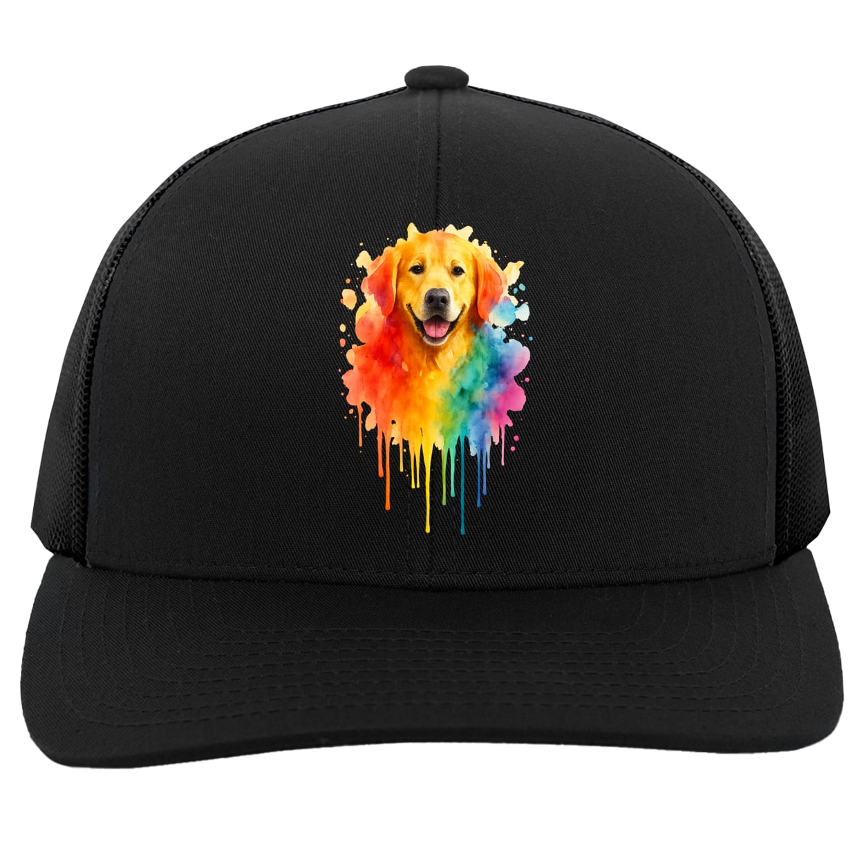 104C Trucker Snap Back - Black