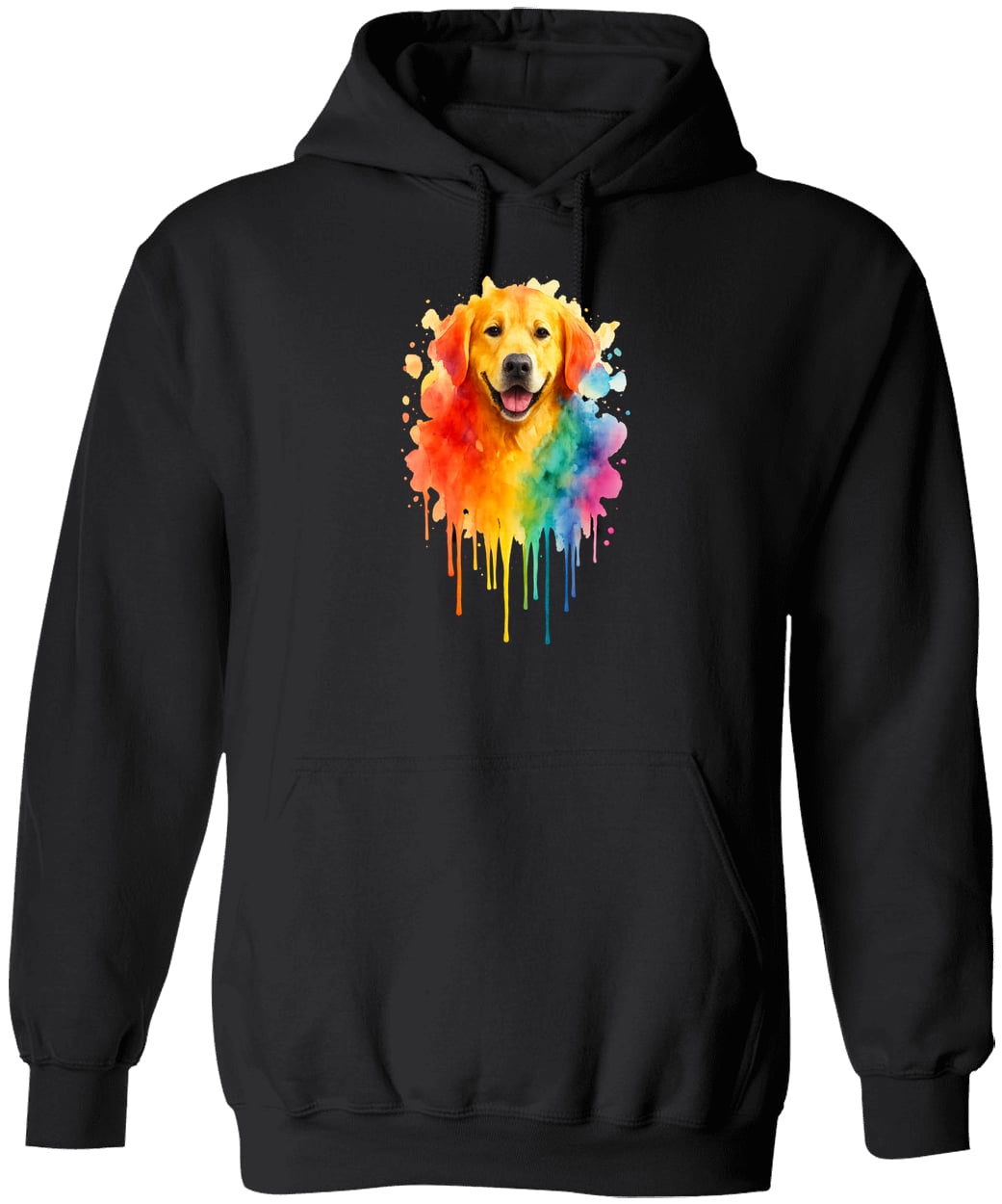 G185 Gildan Pullover Hoodie - Black