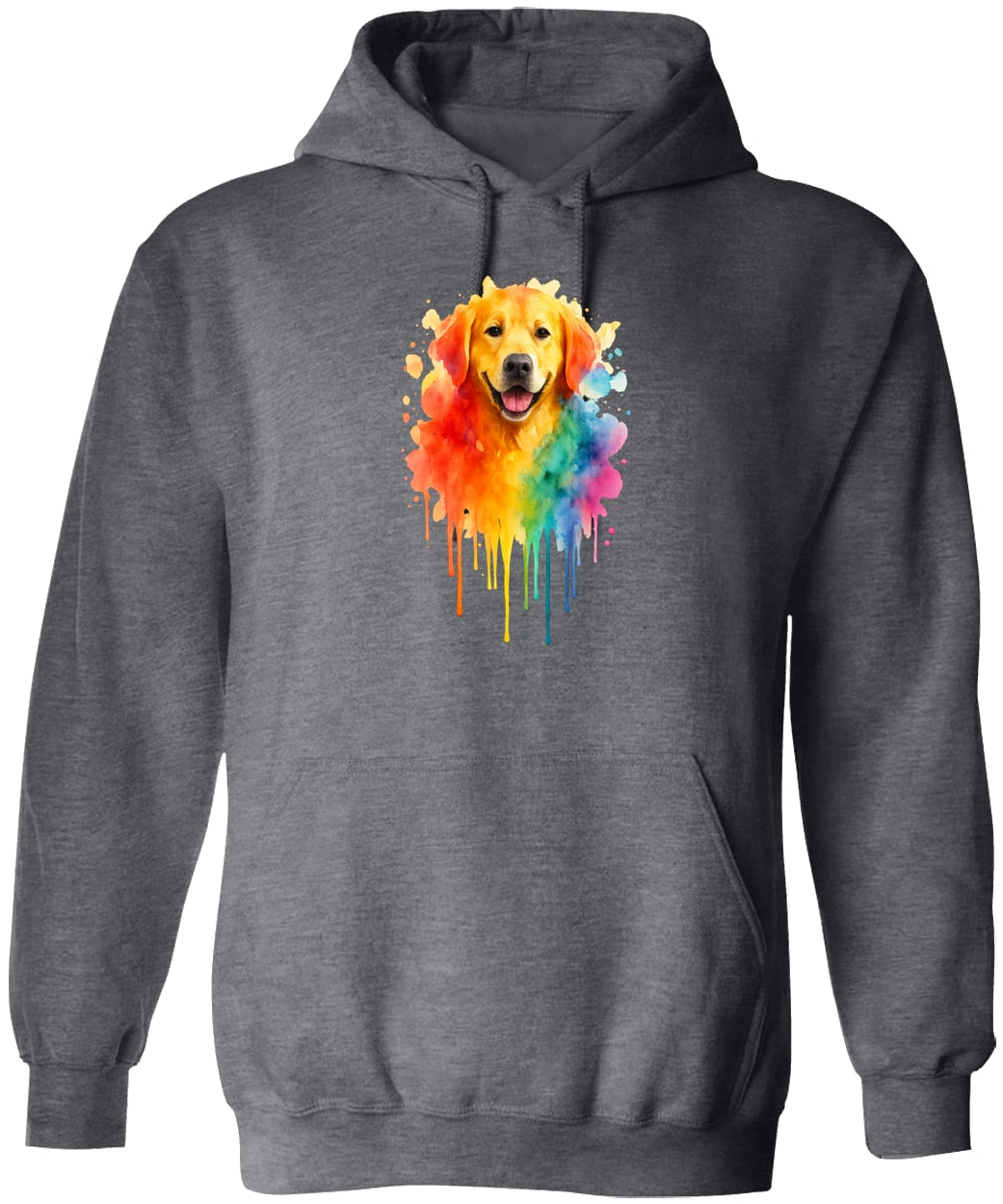 G185 Gildan Pullover Hoodie - Dark Heather
