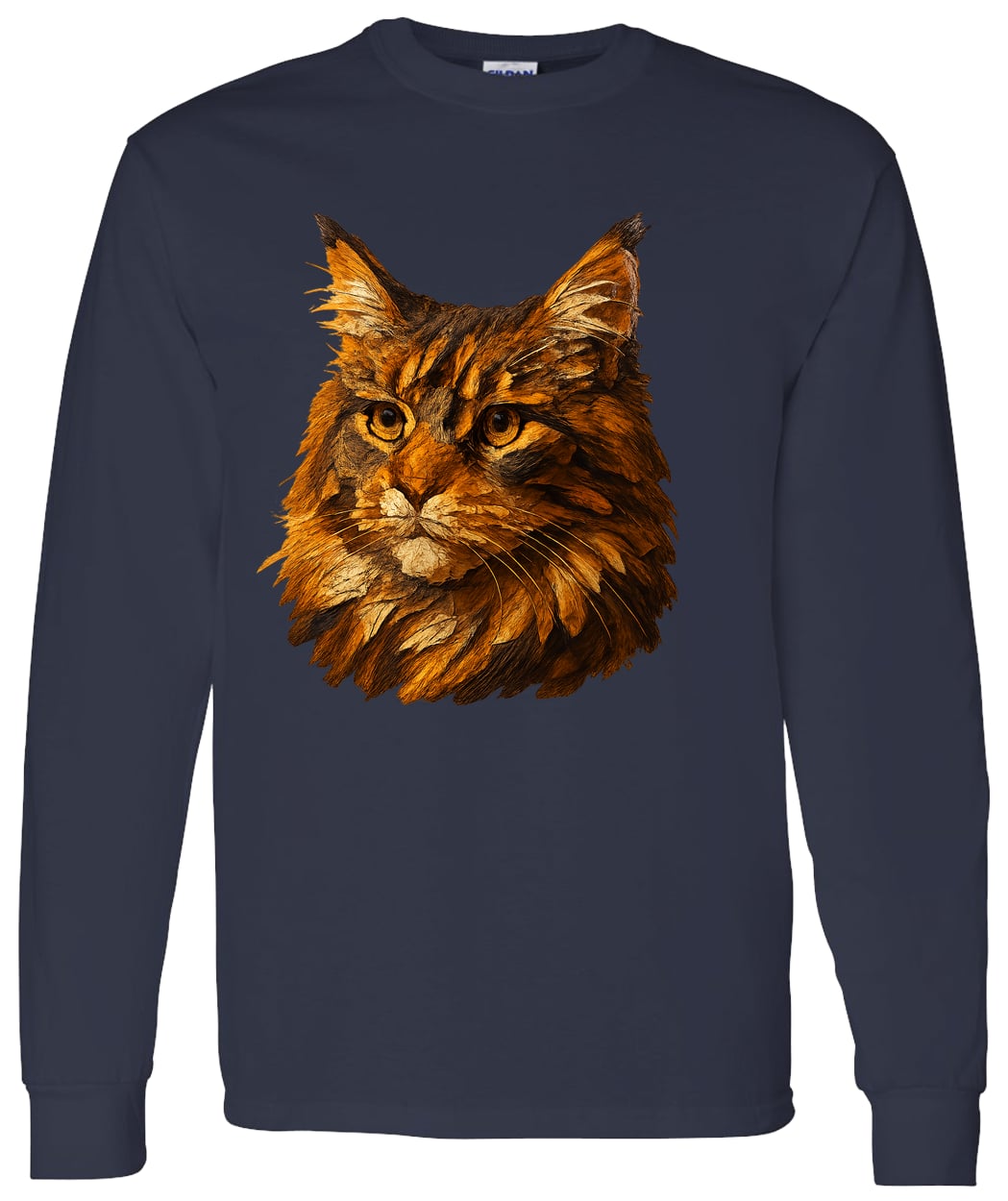 G540 LS T-Shirt 5.3 oz. - Navy