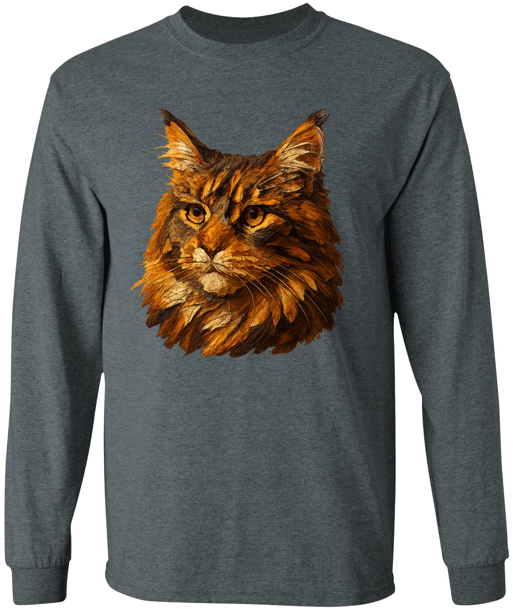 G540 LS T-Shirt 5.3 oz. - Dark Heather
