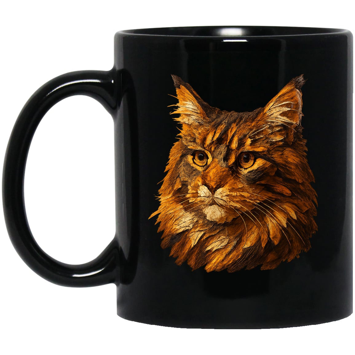 BM11OZ 11oz Black Mug Design Preview