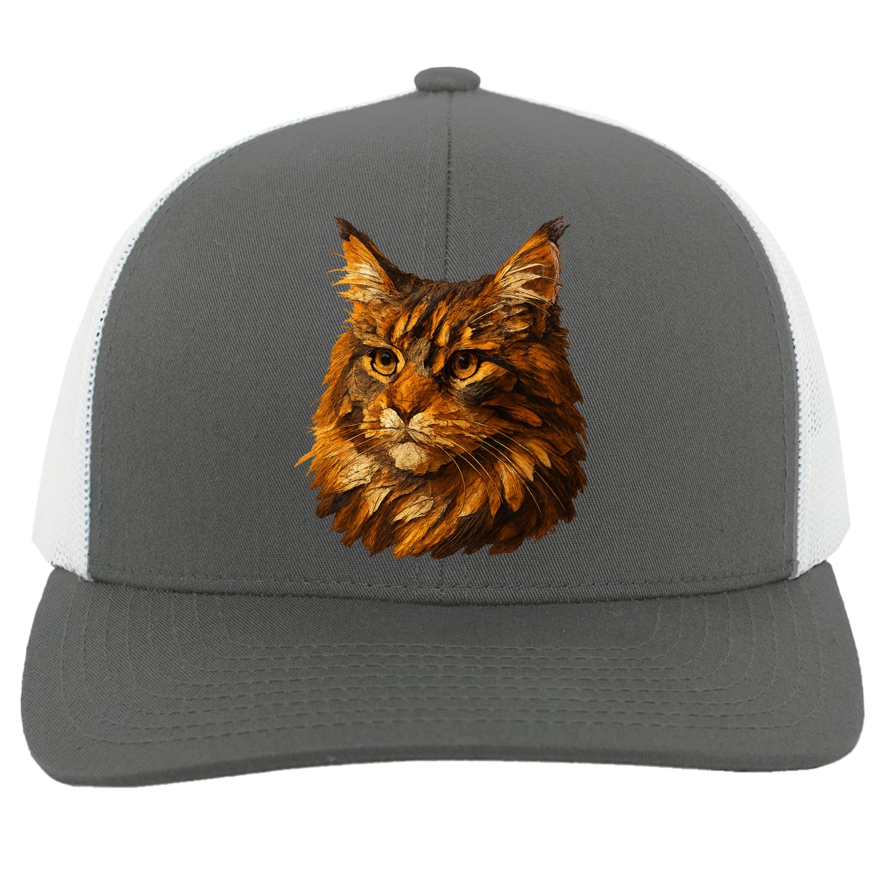 104C Trucker Snap Back - Graphite/White
