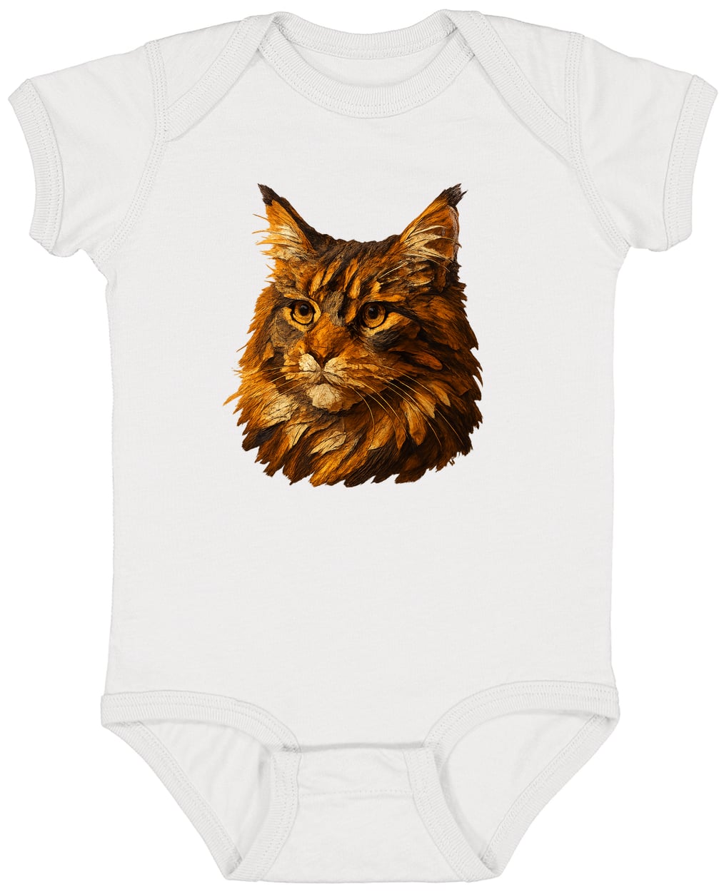 4424 Infant Fine Jersey Bodysuit - White