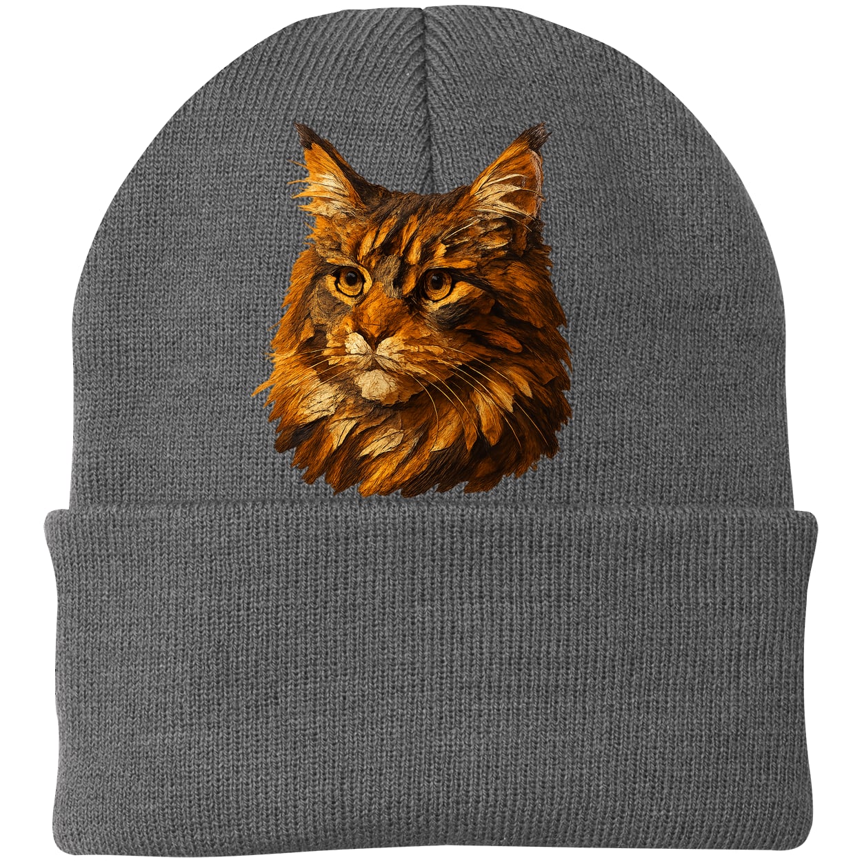 CP90 Port & Company Knit Beanie - Athletic Oxford