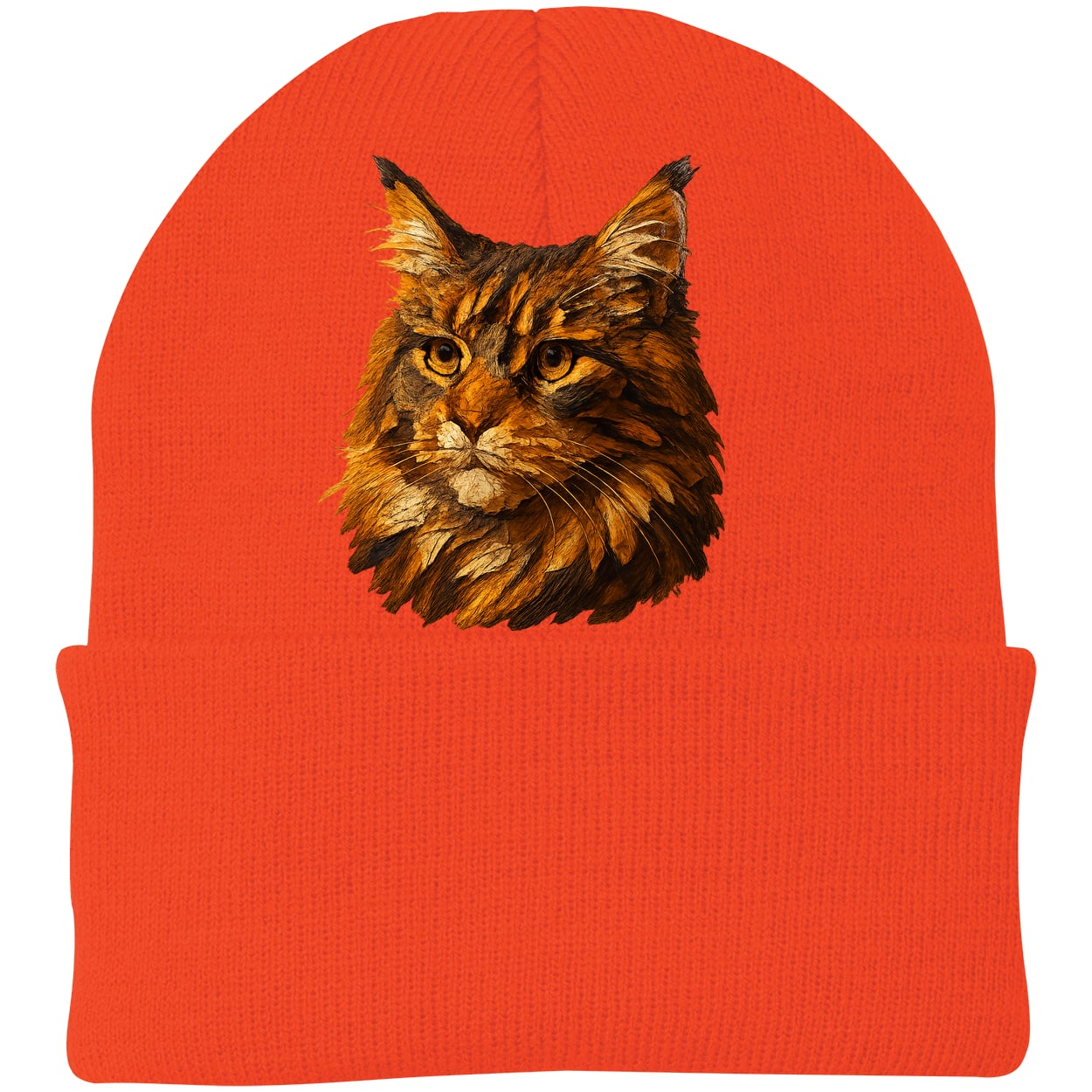 CP90 Port & Company Knit Beanie - Athletic Orange
