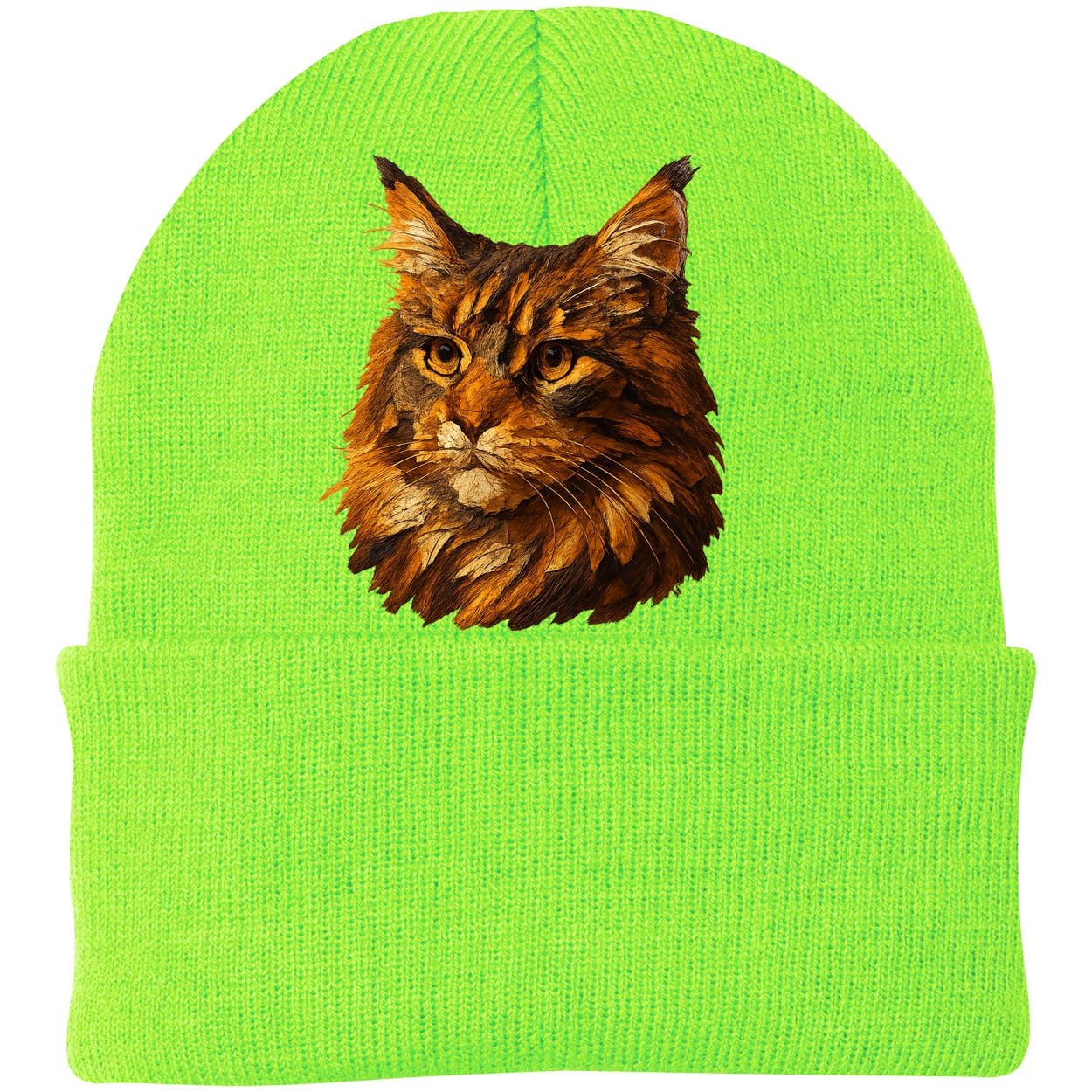 CP90 Port & Company Knit Beanie - Neon Green