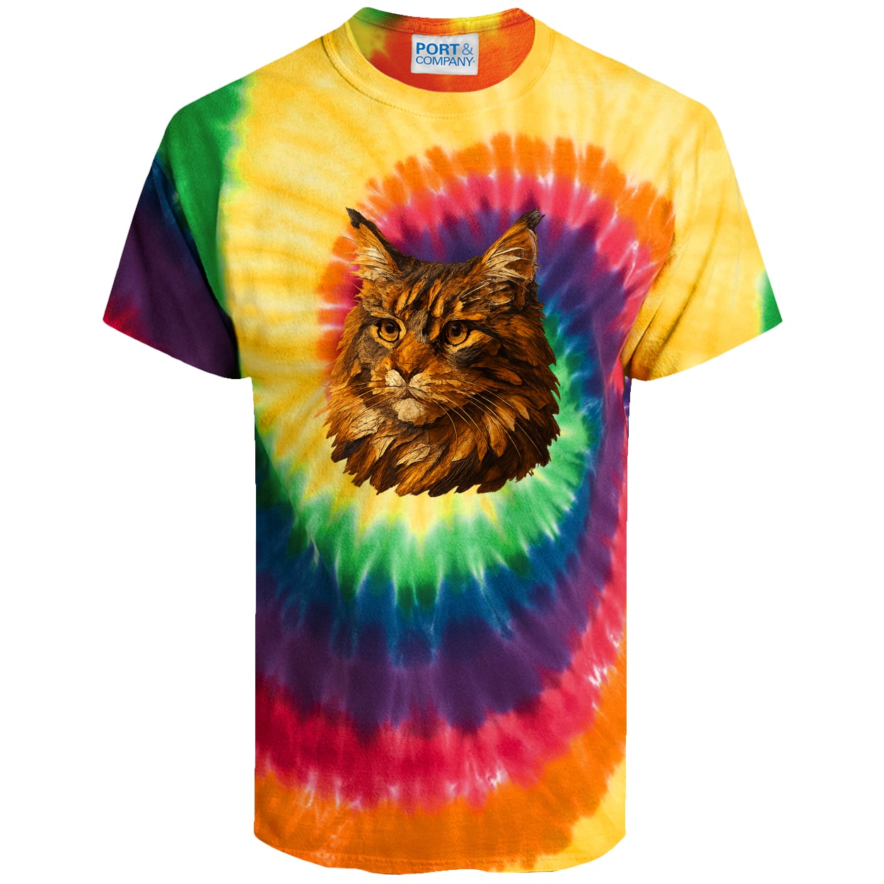 PC147 Port & Company Tie-Dye Tee - Rainbow