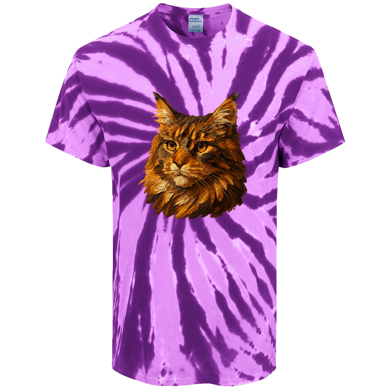 PC147 Port & Company Tie-Dye Tee - Purple