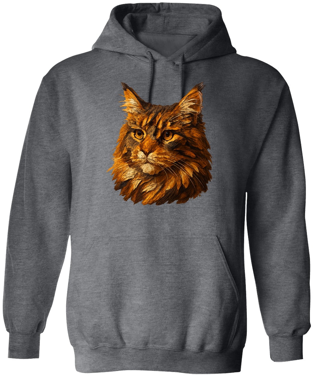 G185 Gildan Pullover Hoodie - Dark Heather