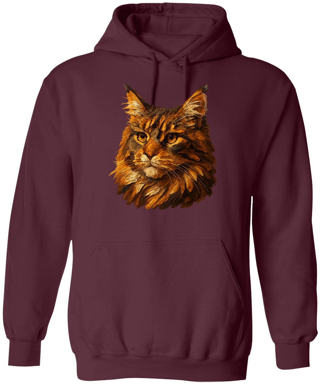 G185 Gildan Pullover Hoodie - Maroon