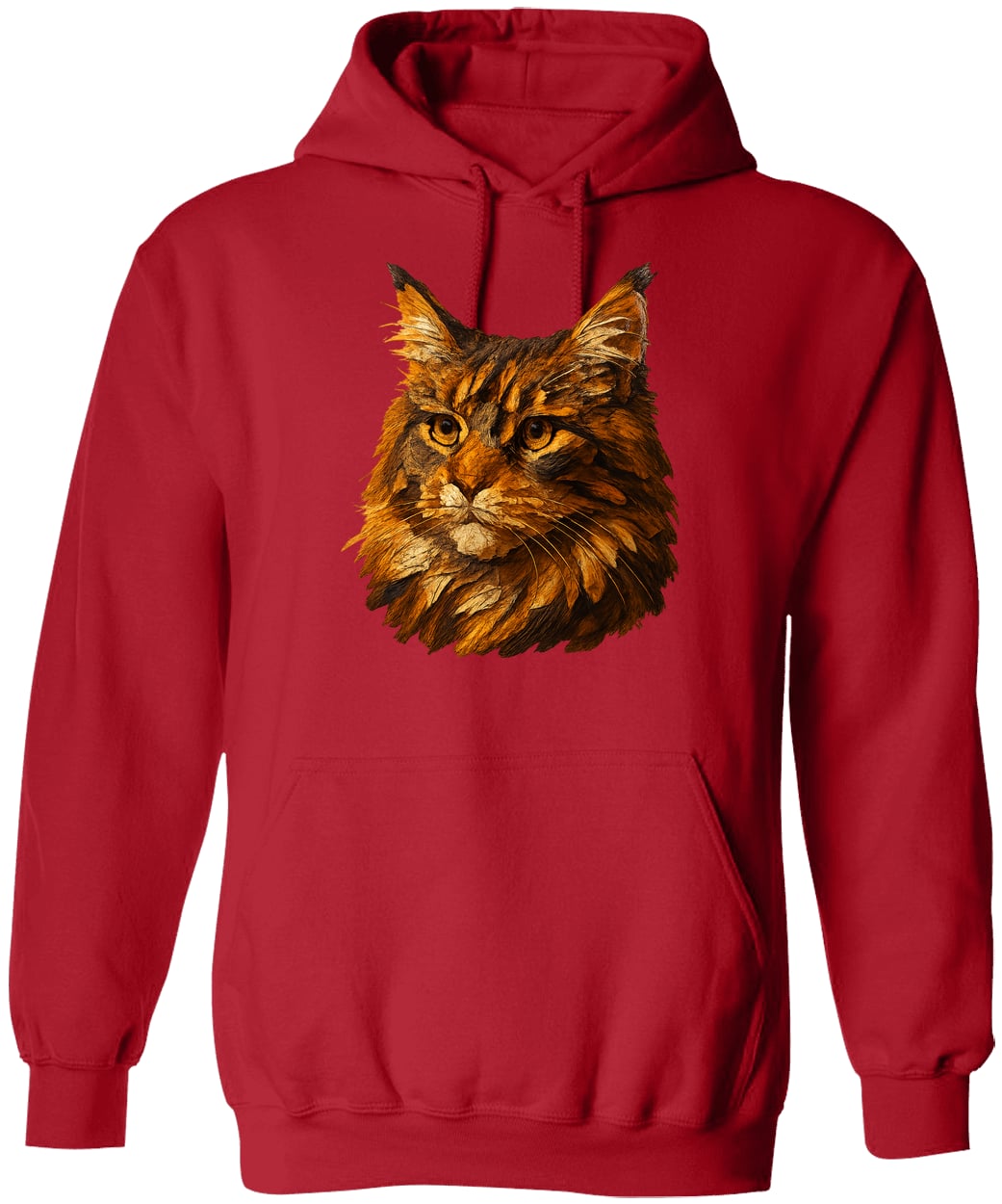 G185 Gildan Pullover Hoodie - Red