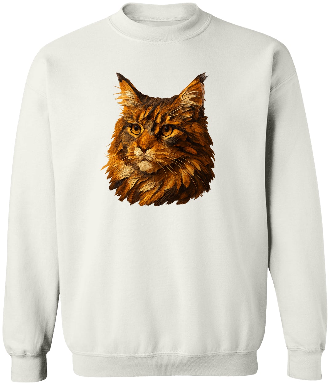 G180 Gildan Crewneck Pullover Sweatshirt - White