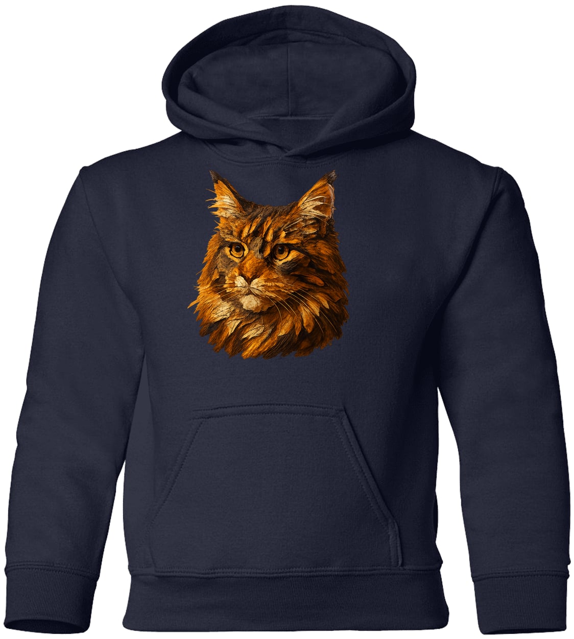 G185B Gildan Youth Pullover Hoodie - Navy