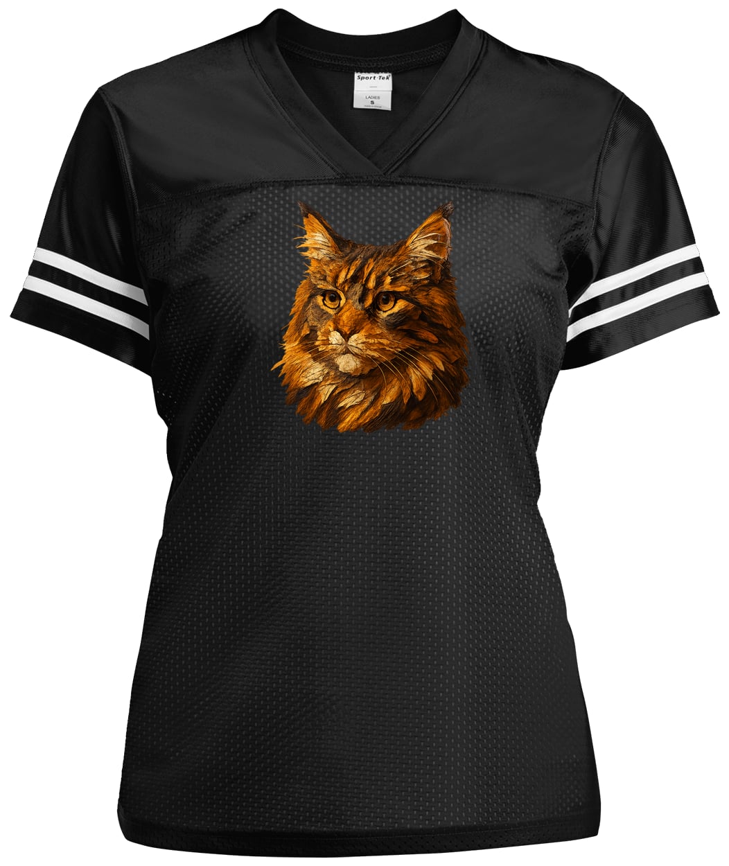 LST307 Sport-Tek Ladies' Replica Jersey - Black/White