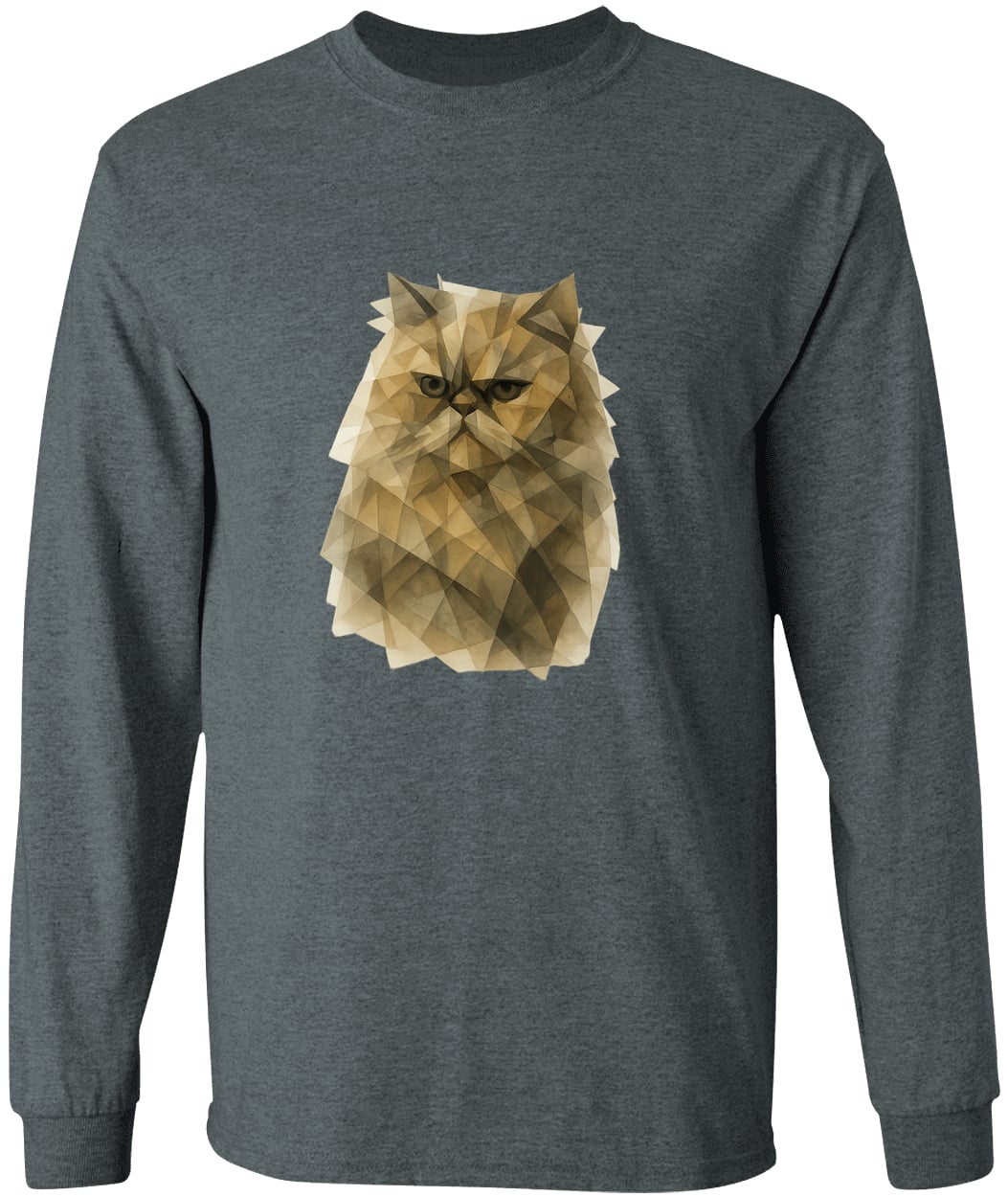 G540 LS T-Shirt 5.3 oz. - Dark Heather