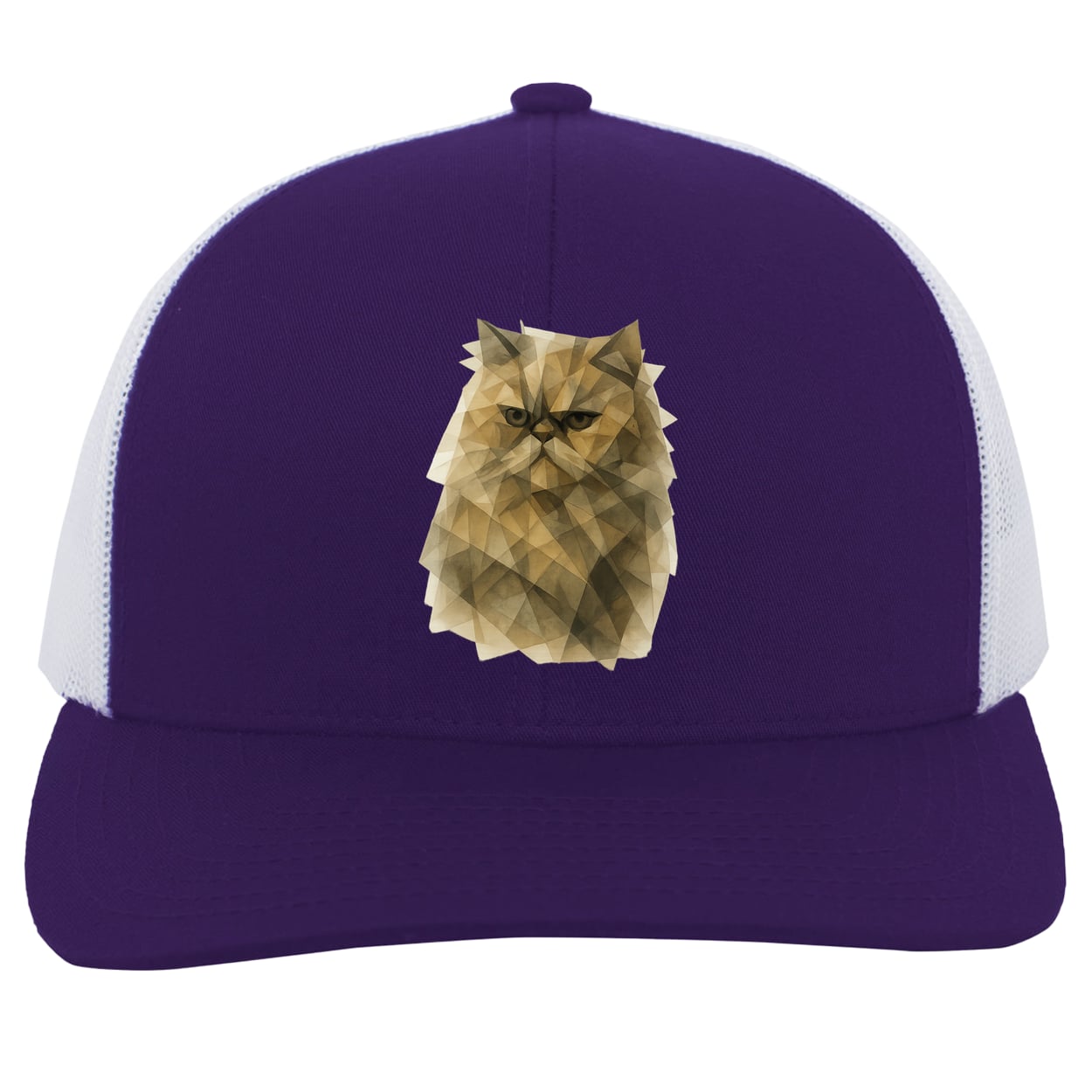104C Trucker Snap Back - Purple/White
