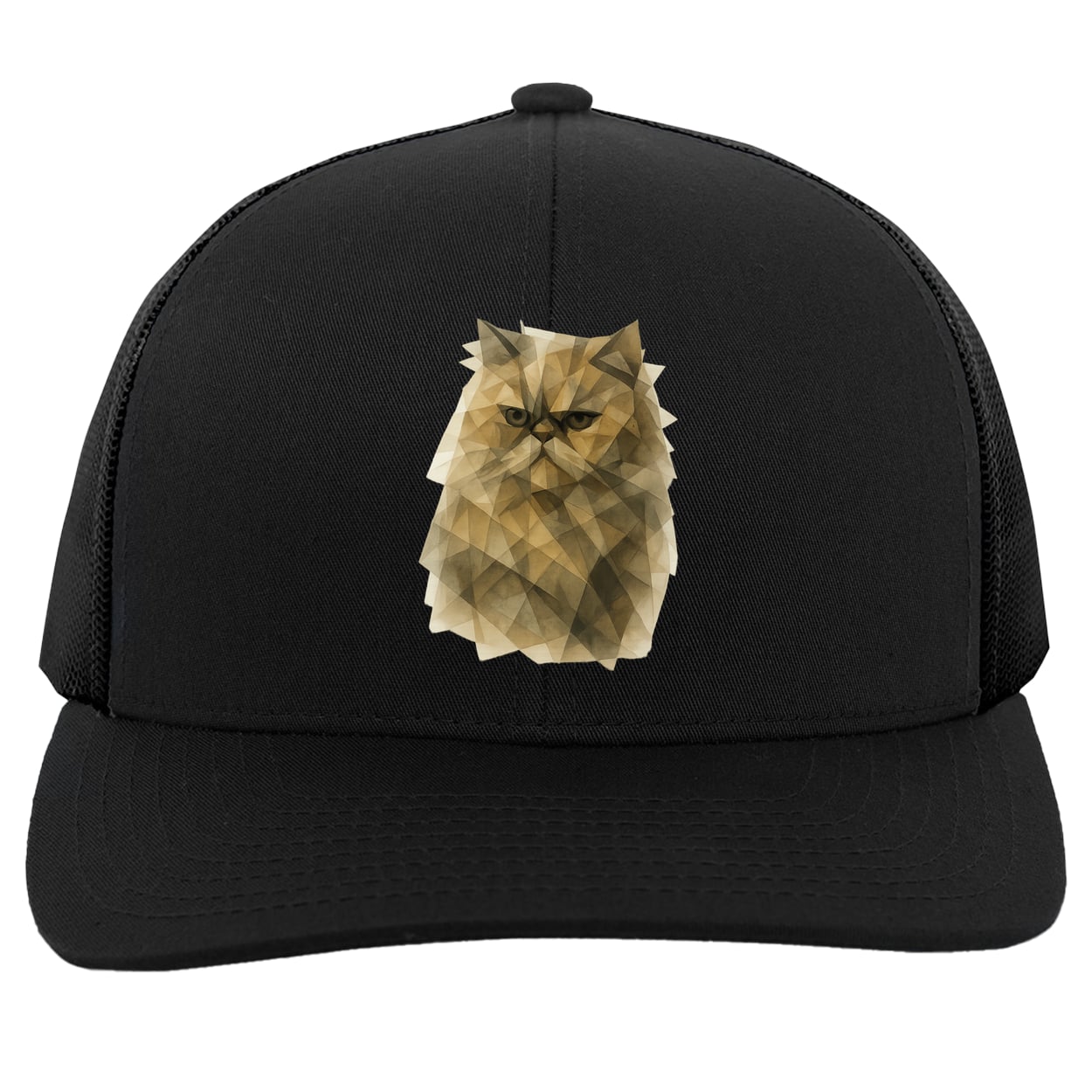 104C Trucker Snap Back - Black