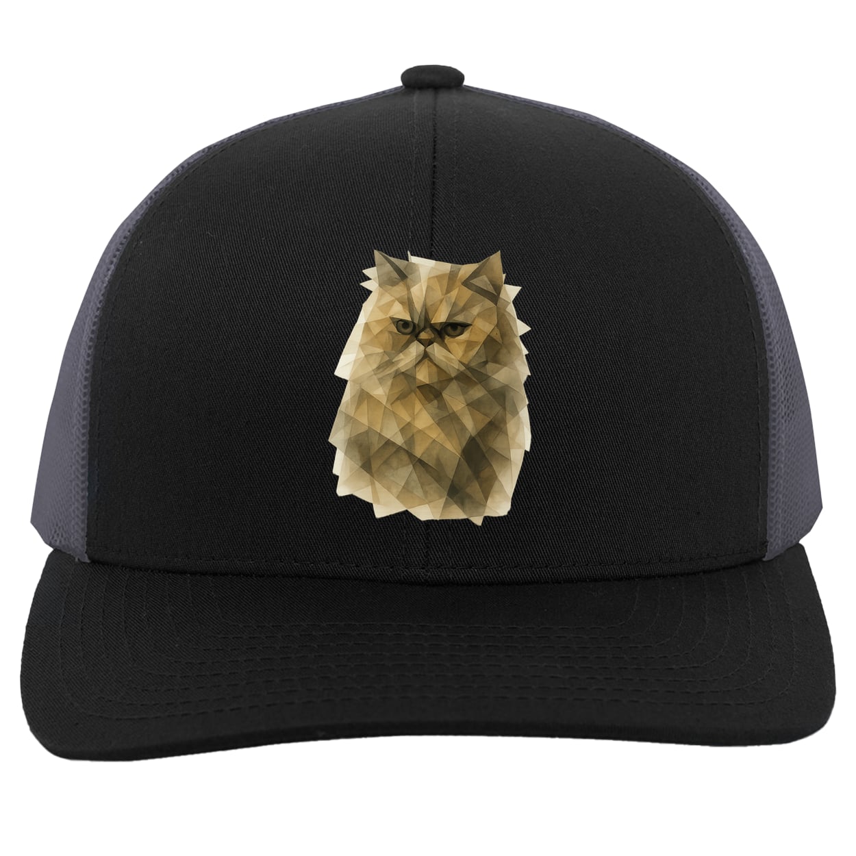 104C Trucker Snap Back - Black/Graphite
