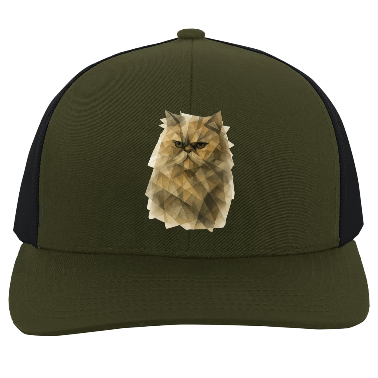 104C Trucker Snap Back - Moss/Charcoal