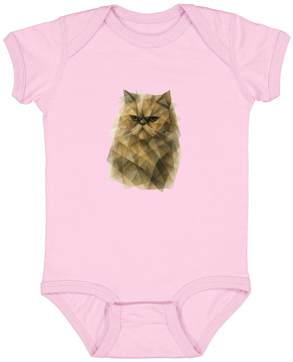 4424 Infant Fine Jersey Bodysuit - Pink
