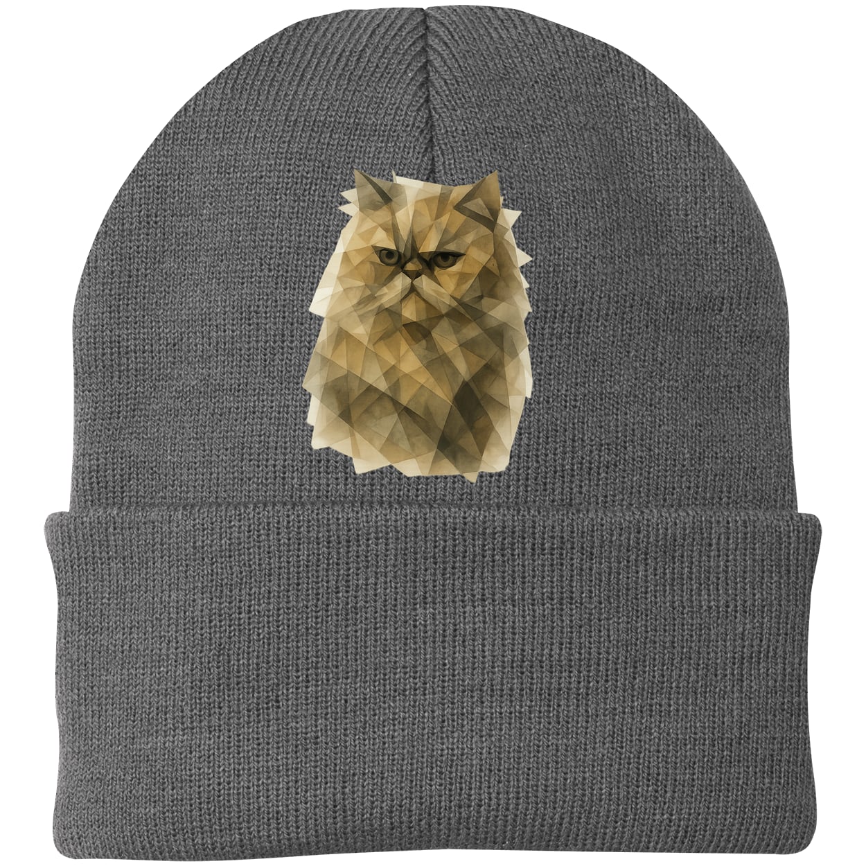 CP90 Port & Company Knit Beanie - Athletic Oxford