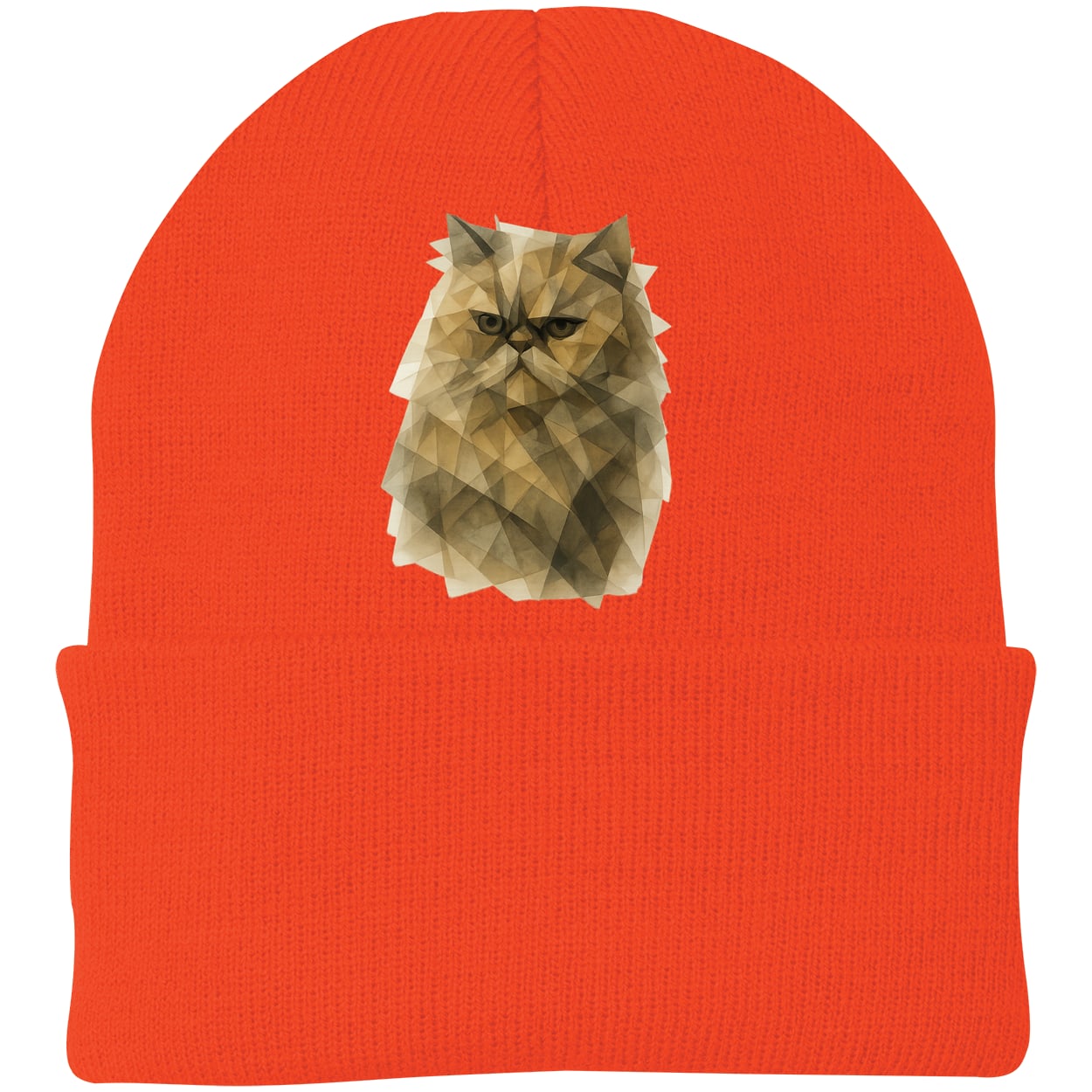 CP90 Port & Company Knit Beanie - Athletic Orange