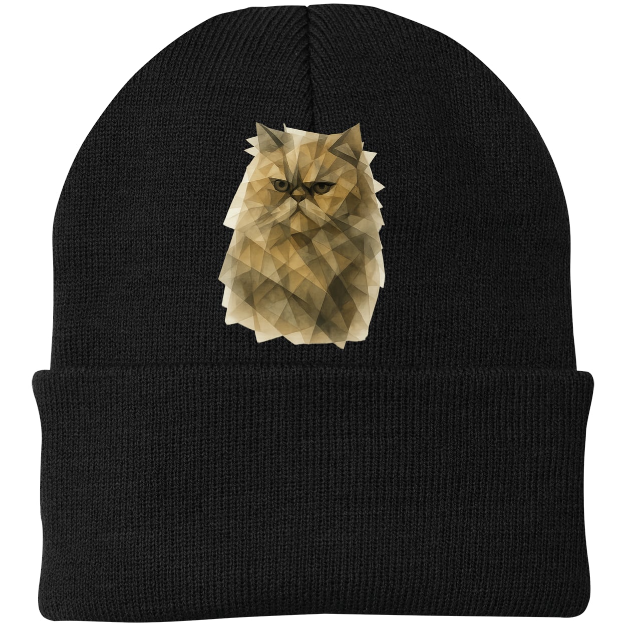 CP90 Port & Company Knit Beanie - Black