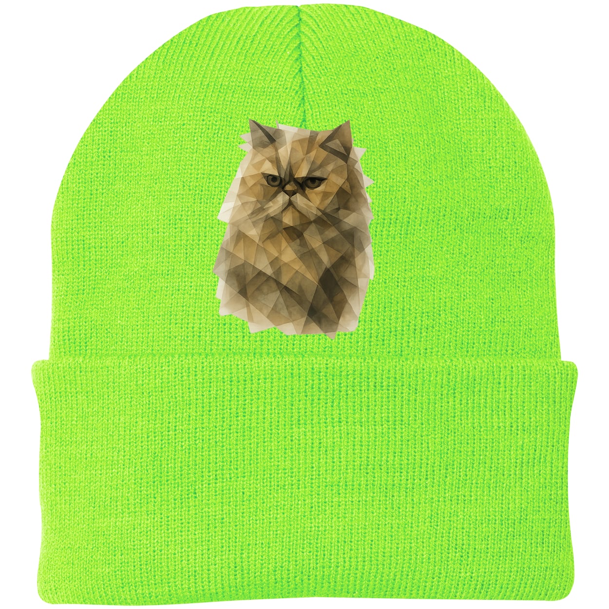 CP90 Port & Company Knit Beanie - Neon Green