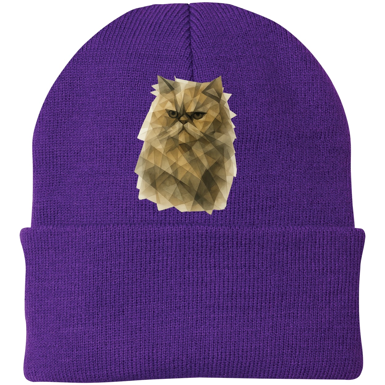 CP90 Port & Company Knit Beanie - Athletic Purple