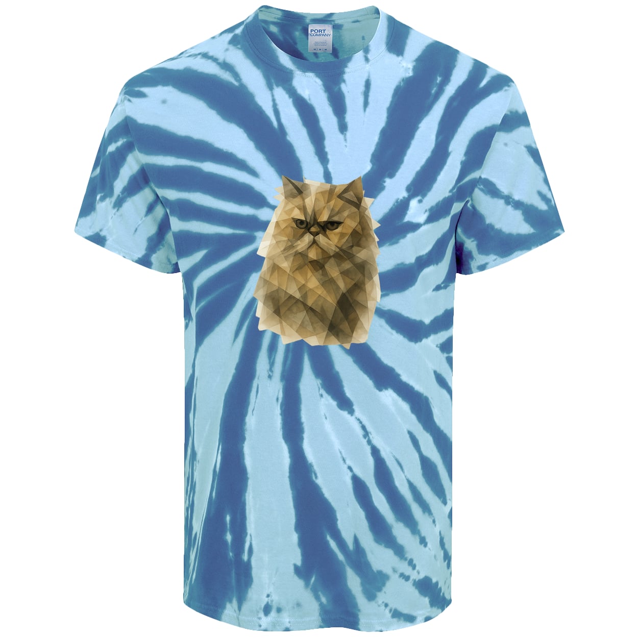 PC147 Port & Company Tie-Dye Tee - Royal