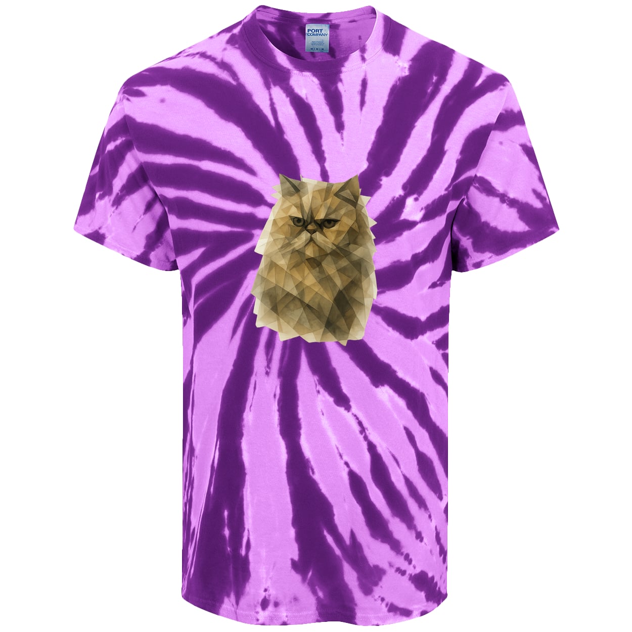 PC147 Port & Company Tie-Dye Tee - Purple