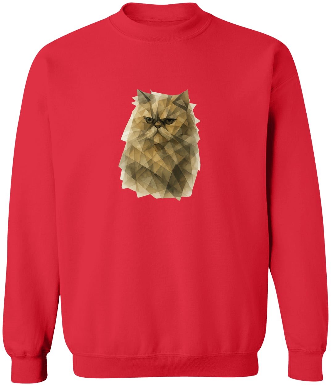 G180 Gildan Crewneck Pullover Sweatshirt - Red