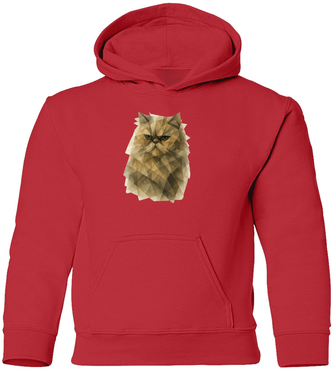 G185B Gildan Youth Pullover Hoodie - Red