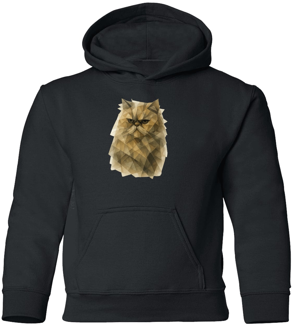 G185B Gildan Youth Pullover Hoodie - Black