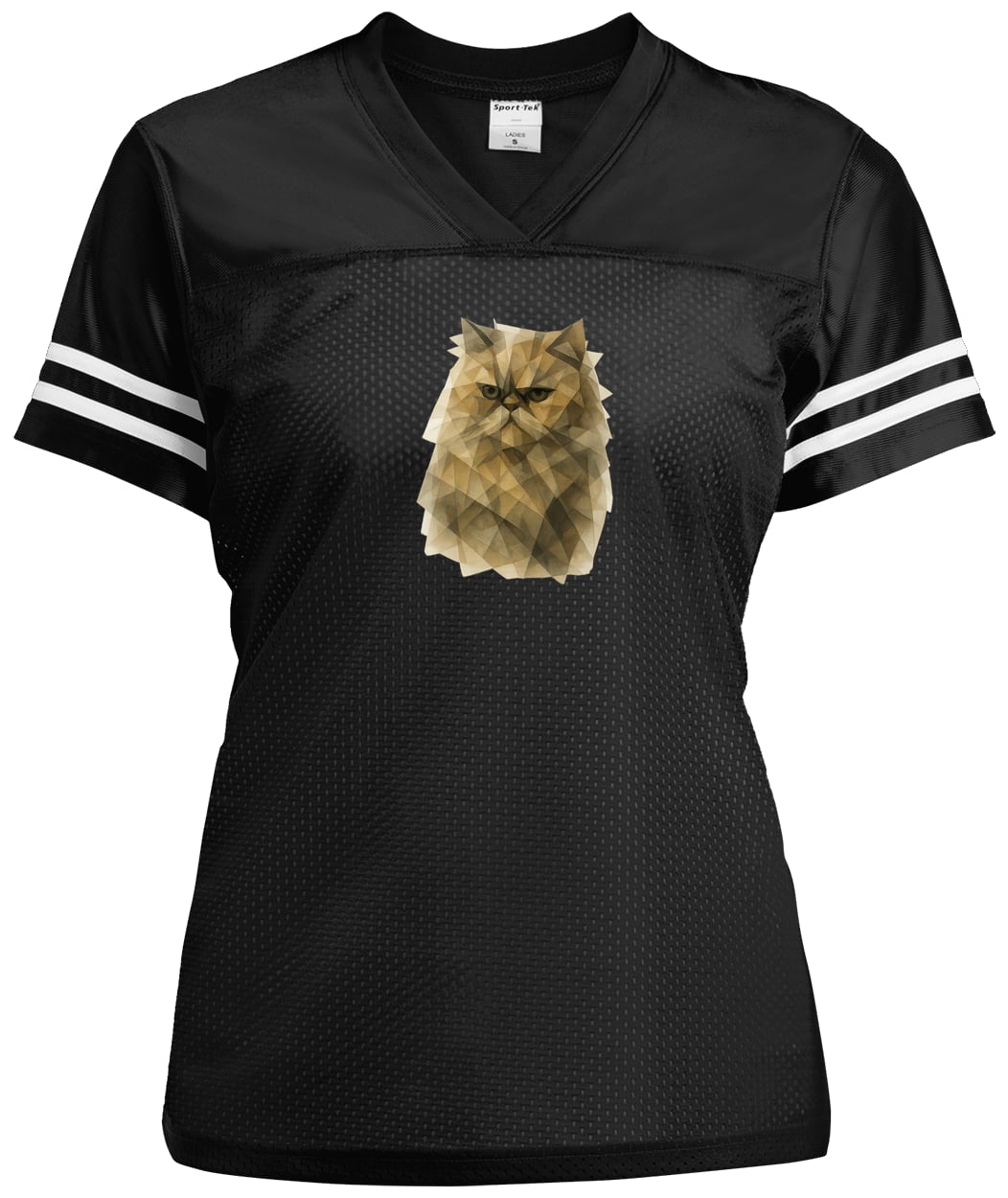 LST307 Sport-Tek Ladies' Replica Jersey - Black/White