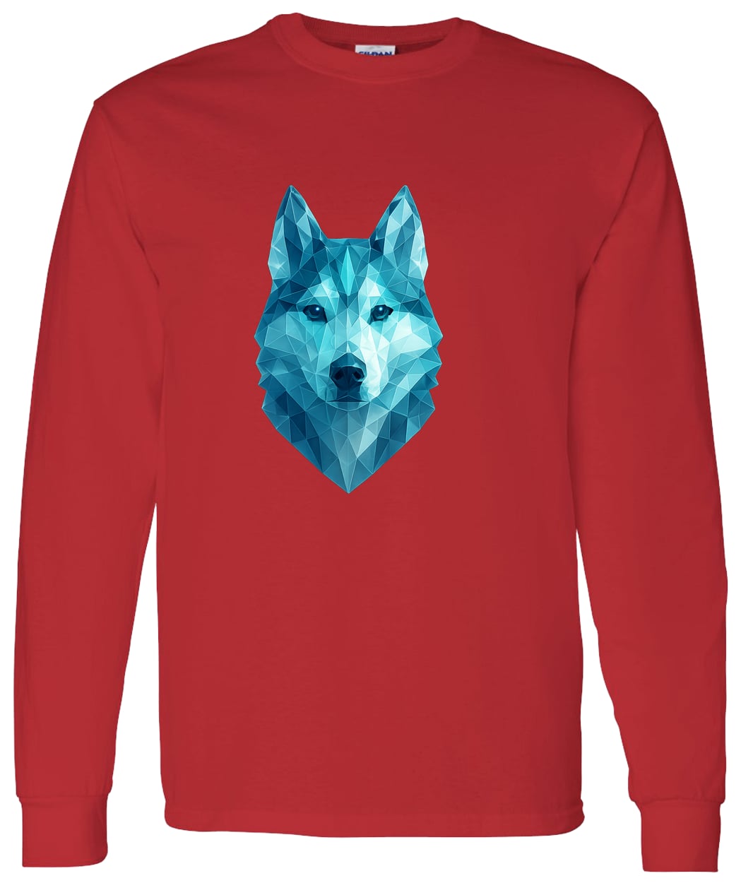 G540 LS T-Shirt 5.3 oz. - Red